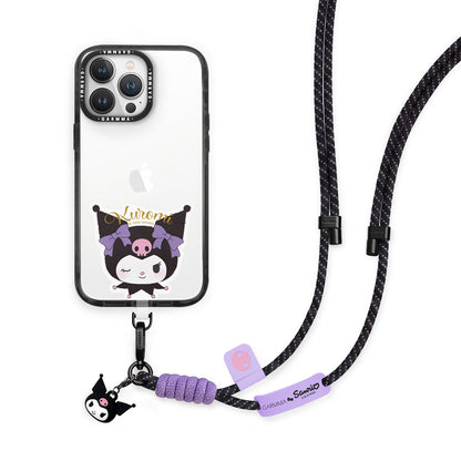 GARMMA Sanrio Characters Quipu Doll Charm Buckle Strap Crossbody Phone Lanyard