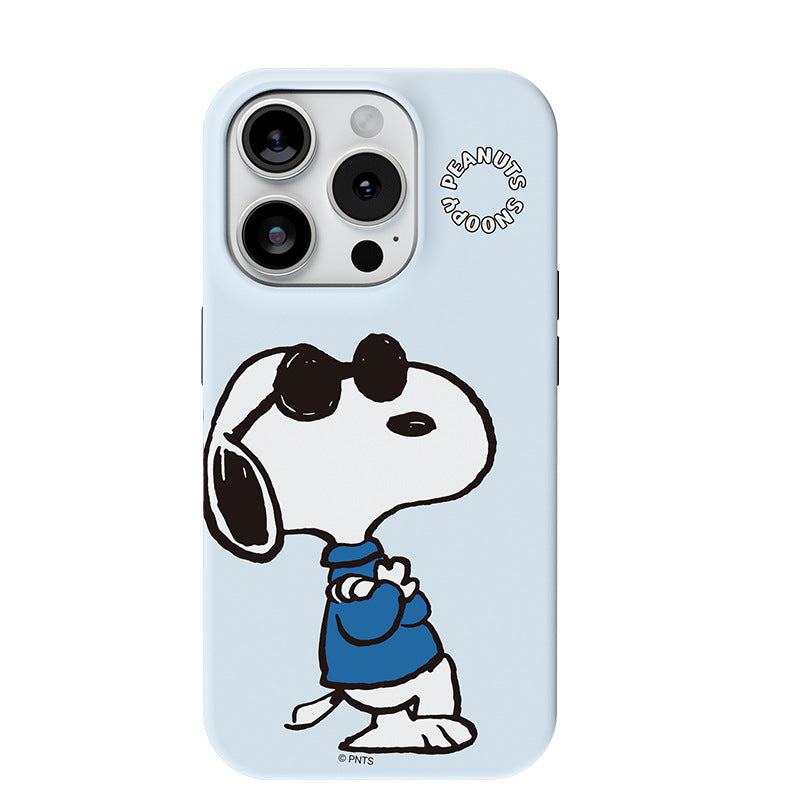 Snoopy Guard Up Dual Layer Shockproof TPU+PC Combo Case Cover