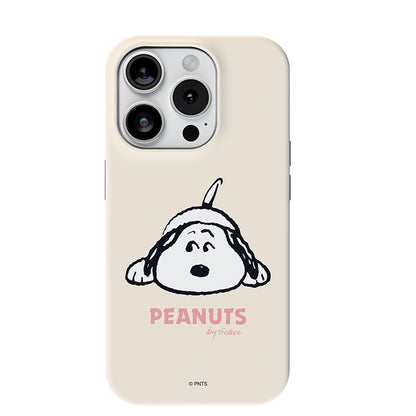 Snoopy Guard Up Dual Layer Shockproof TPU+PC Combo Case Cover