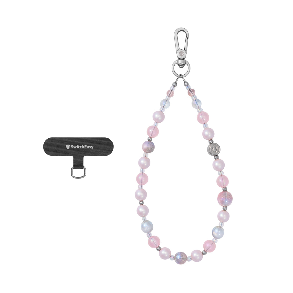 SwitchEasy LuxeLink Wrist Strap + Strap Card Phone Lanyard