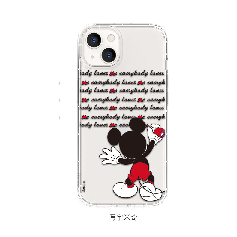 Disney Mickey & Friends Air Cushion Shockproof Soft Transparent Case Cover