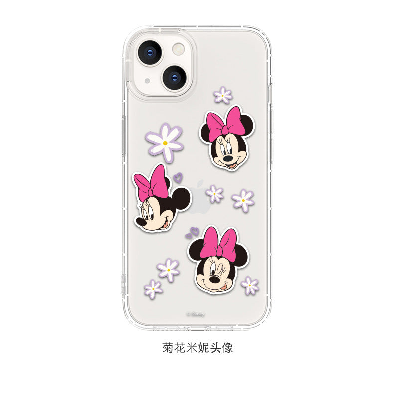 Disney Mickey & Friends Air Cushion Shockproof Soft Transparent Case Cover