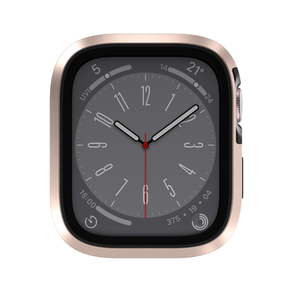 SwitchEasy Modern Hybrid Tempered Glass + PC + Aluminum Apple Watch Case