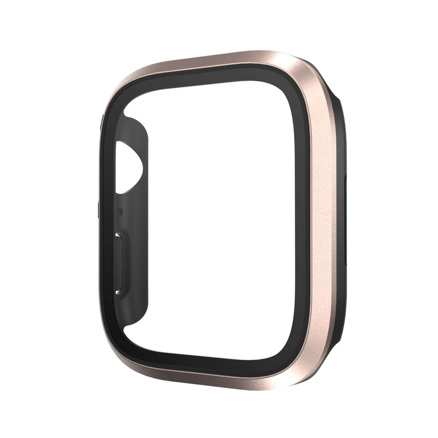 SwitchEasy Modern Hybrid Tempered Glass + PC + Aluminum Apple Watch Case