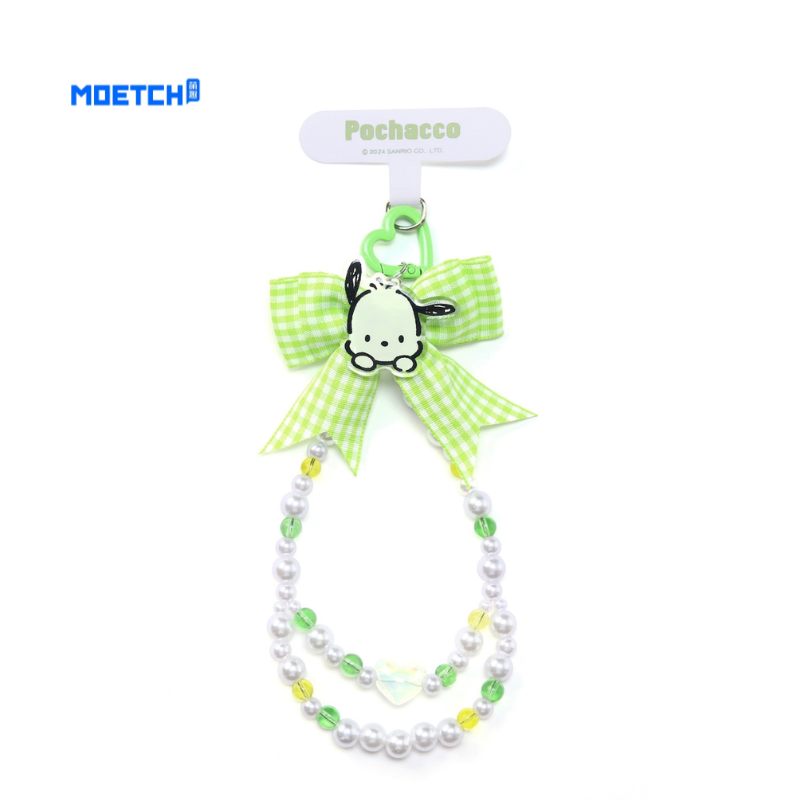 Moetch Sanrio Characters Crystal Candy Hand Strap Hanging Chain Phone Lanyard