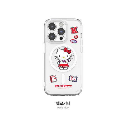 Sanrio Characters Lens Guard MagSafe Shockproof Transparent Case Cover