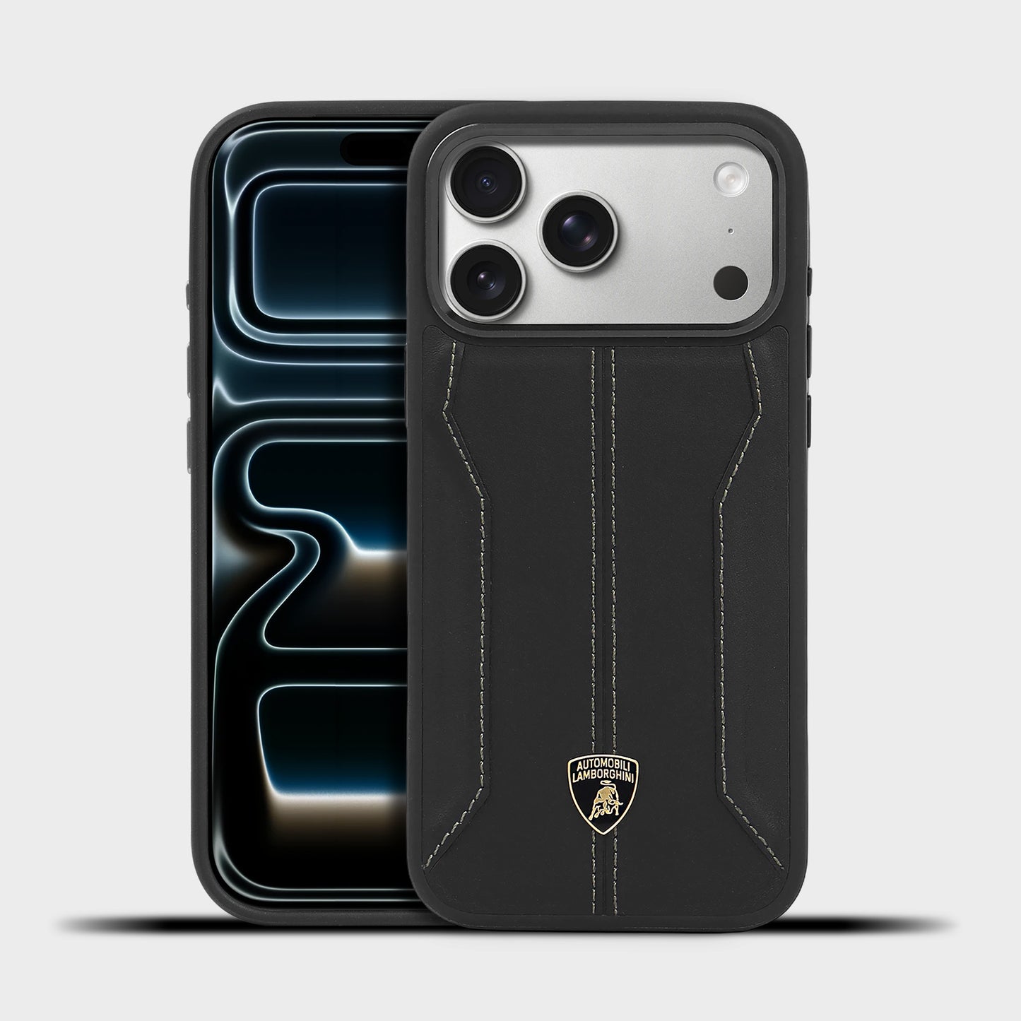 Lamborghini Genuine Leather Phone Case - Huracan D1