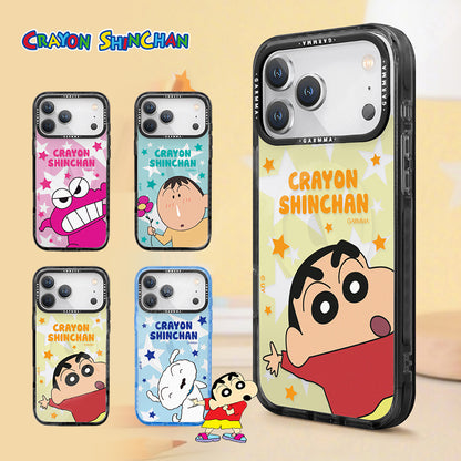 GARMMA Crayon Shin-chan Hello MagSafe Premium Military Grade Drop Tested Impact Case Cover