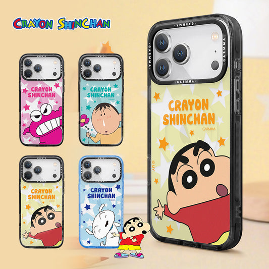 GARMMA Crayon Shin-chan Hello MagSafe Premium Military Grade Drop Tested Impact Case Cover