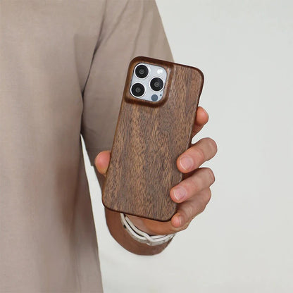 SHOWKOO MagSafe Aramid Natural Wood Ultra Slim Case Cover