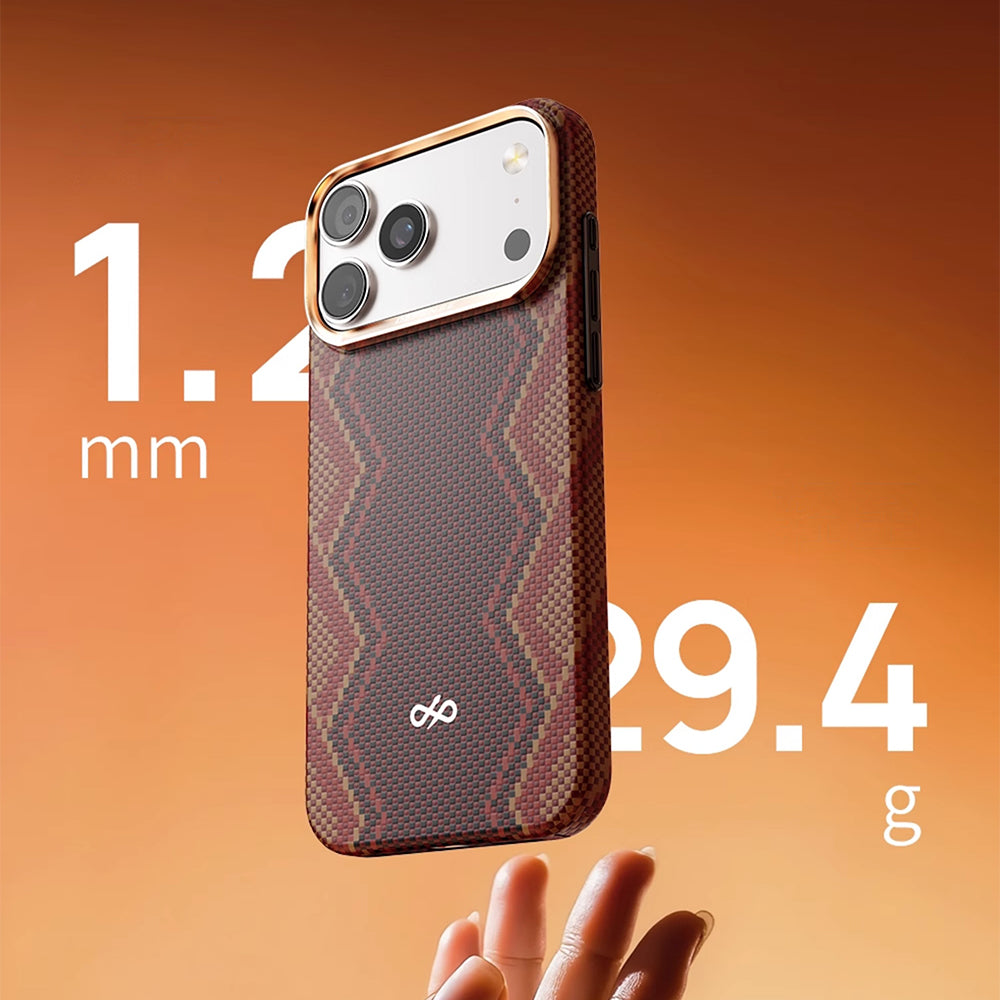 X-Doria Defense 0-Gravity Snake Scepter MagSafe Oriental Woven Aramid Fiber Case Cover