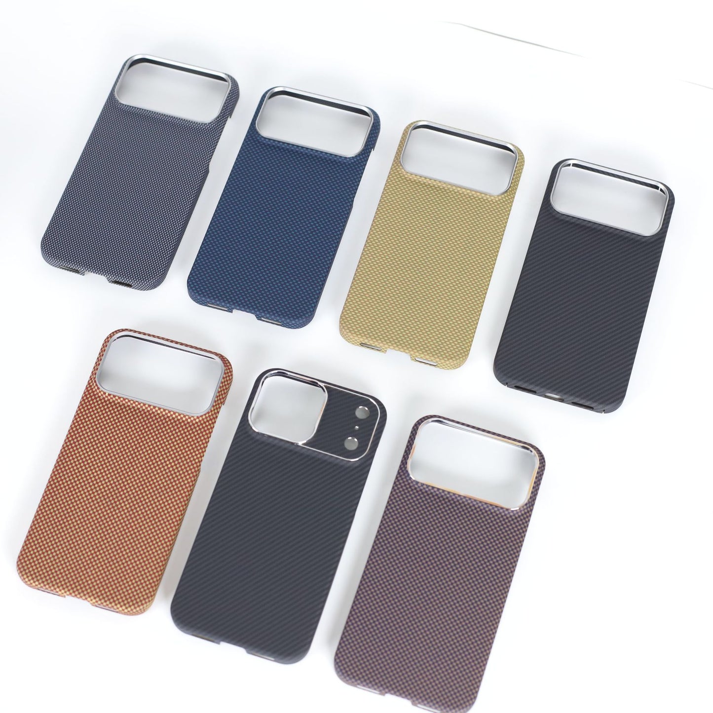 Armor King MagSafe Luxury Pure Aramid Fiber Slim Light Case Cover for Apple iPhone 17 series