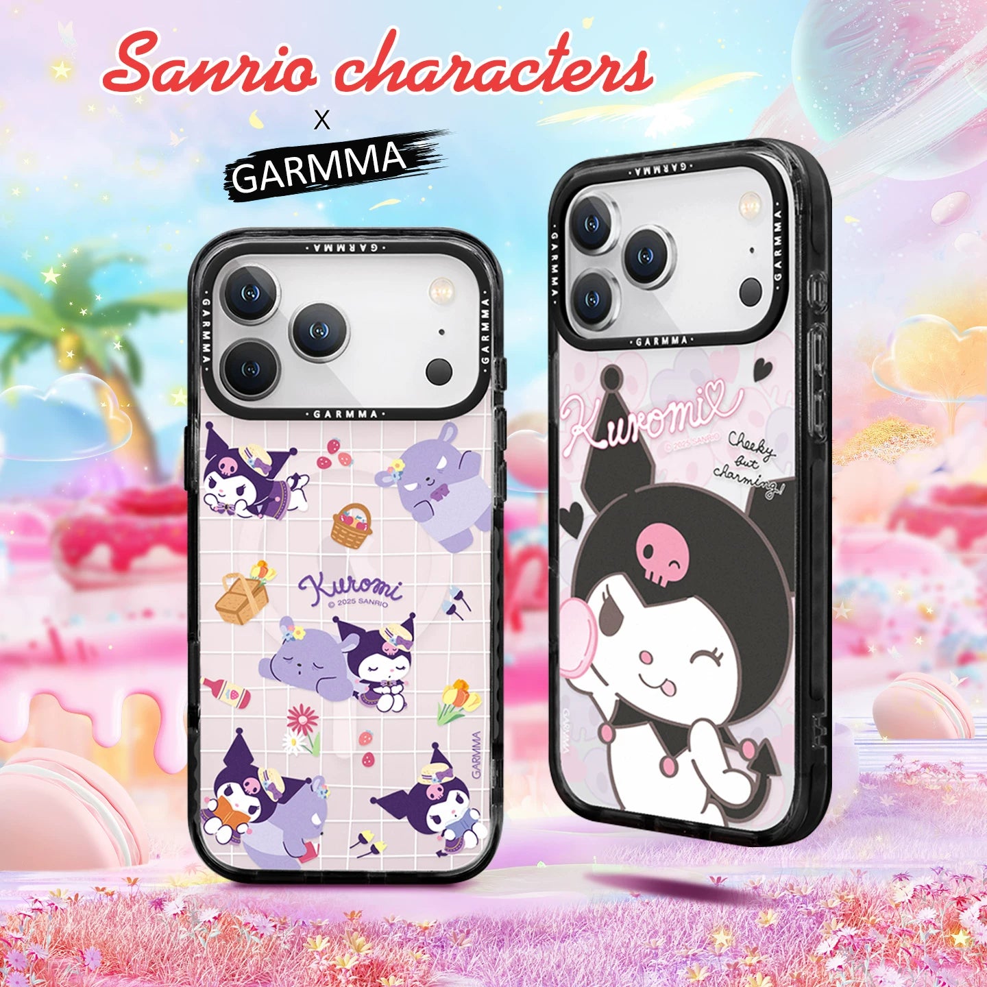 GARMMA Sanrio Characters 2025 MagSafe Premium Military Grade Drop Tested Impact Case Cover