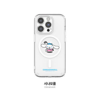 Sanrio Characters Lens Guard MagSafe Shockproof Transparent Case Cover