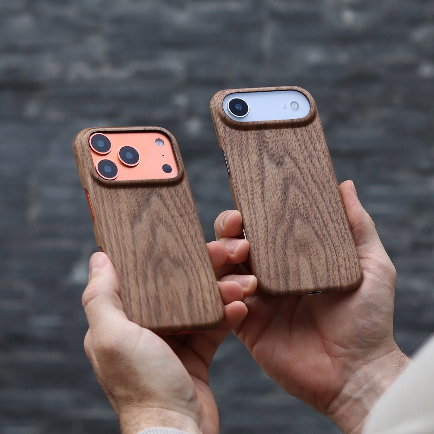 SHOWKOO MagSafe Aramid Natural Wood Ultra Slim Case Cover