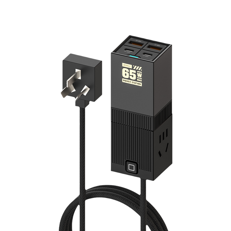 Mfish Electronic Mobile Power Station GaN 65W PD Fast Charger