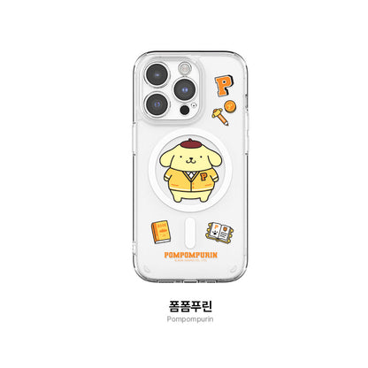 Sanrio Characters Lens Guard MagSafe Shockproof Transparent Case Cover