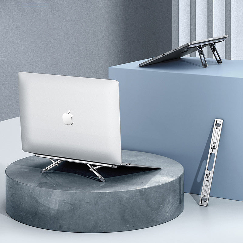 Oatsbasf Portable Laptop Stand Adjustable Tablet Riser Invisible Notebook Foldable Bracket