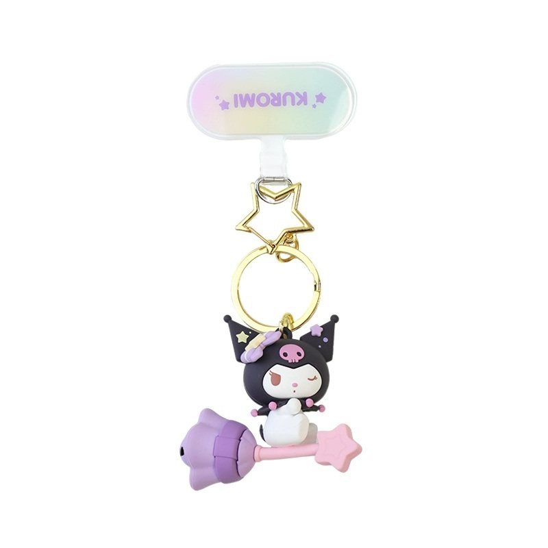 Sanrio Characters Dreamy Moon Star Phone Charm Keychain Pendant