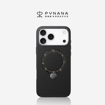 PYNANA Dancing Circle Jewelry Aesthetics & Handcraft MagSafe Ring Holder Protective Case Cover