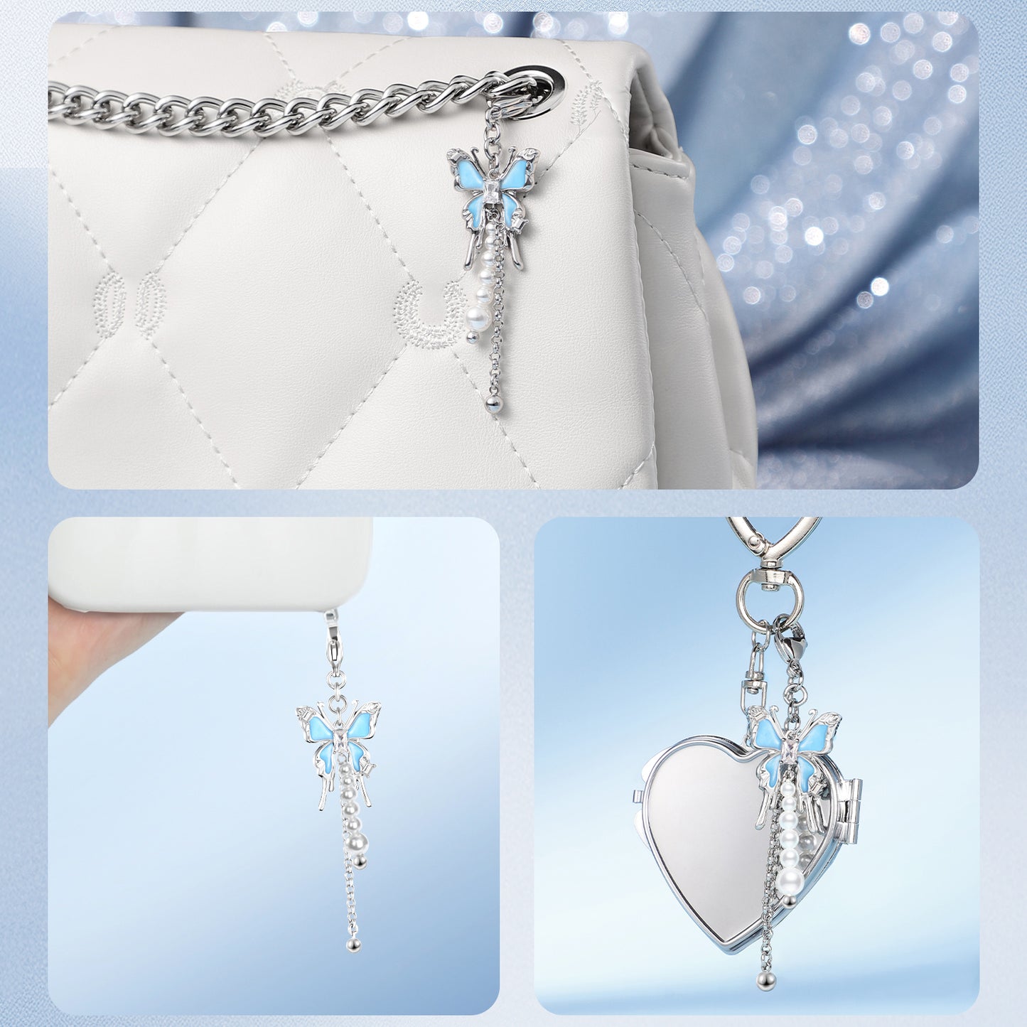 PYNANA Jewelry Aesthetics & Handcraft Phone Charm Pendant Accessories