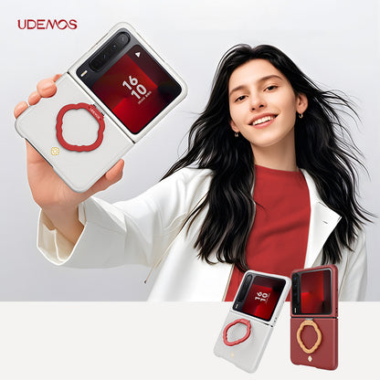 X-Doria Defense UDEMOS Exuberant Finger Ring Holder Leather Case Cover