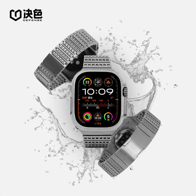 X-Doria Defense Zero Gravity Titanium Apple Watch Loop Watch Strap