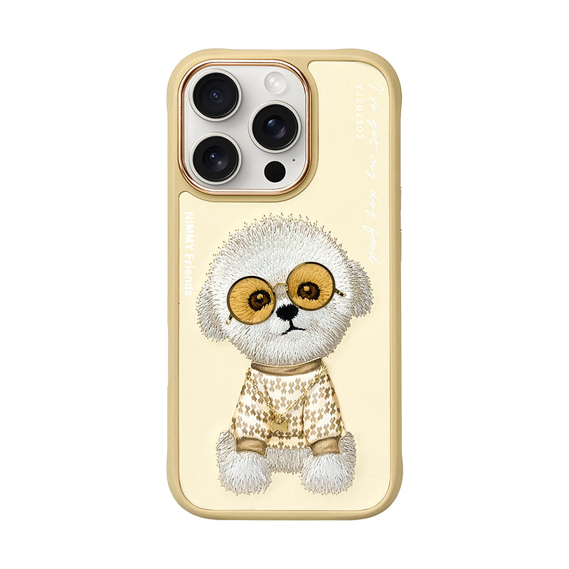 Nimmy Glasses Cute Cool Embroidery Case Cover