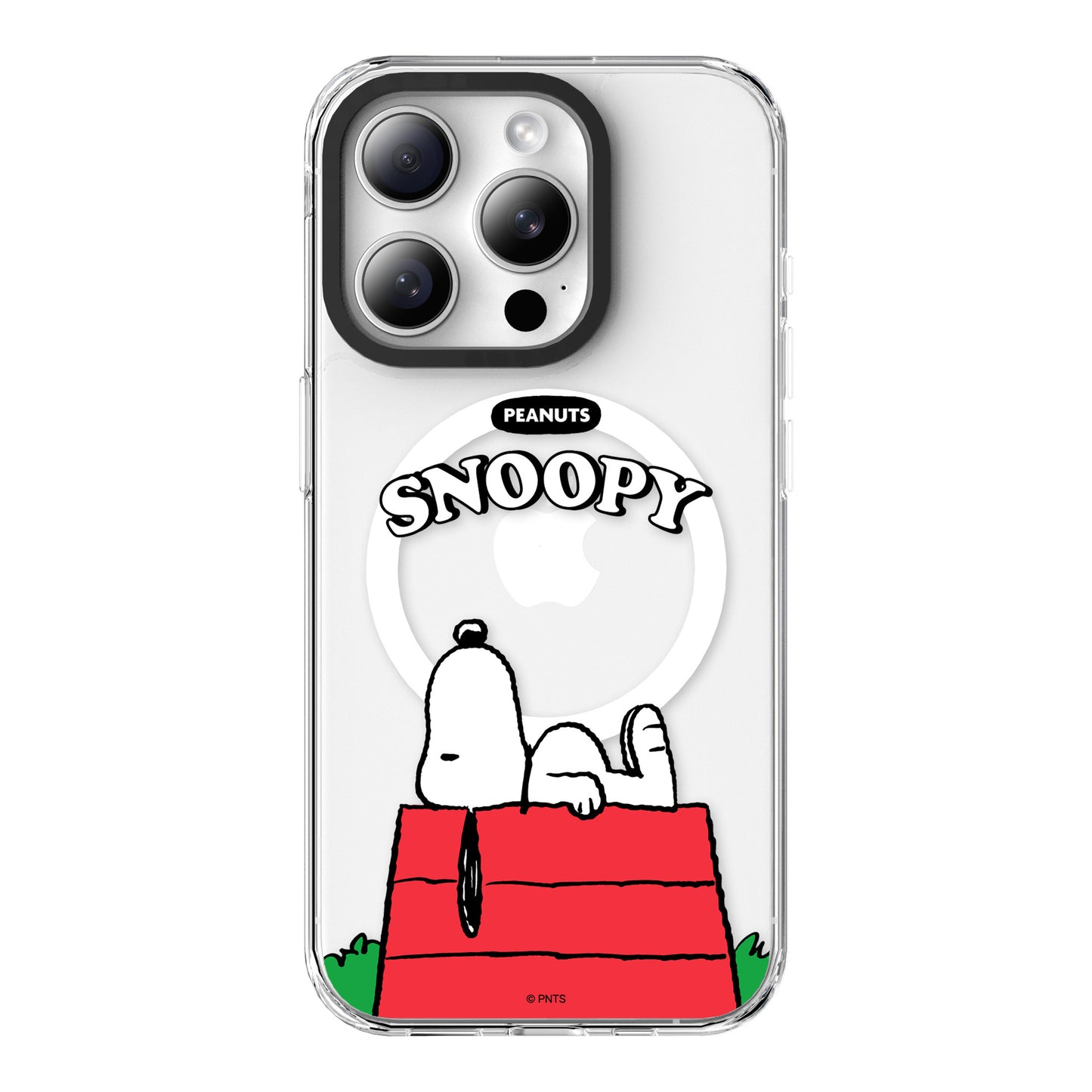 Peanuts Snoopy MagSafe Shockproof Transparent Protective Case Cover