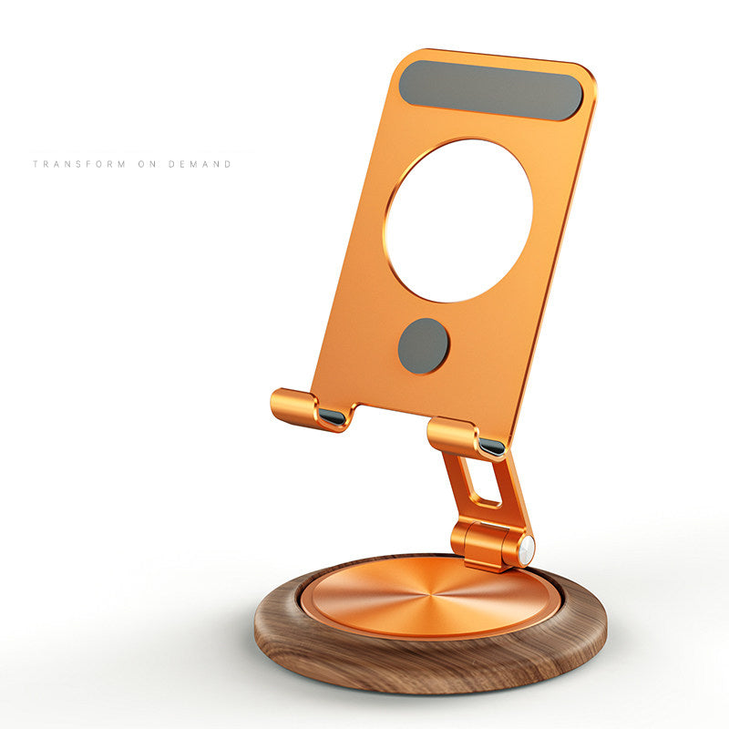 Armor King Foldable 360° Rotation Metal Phone Holder Adjustable Desktop Tablet Stand