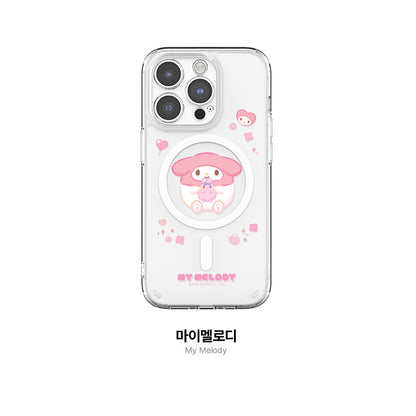 Sanrio Characters Lens Guard MagSafe Shockproof Transparent Case Cover