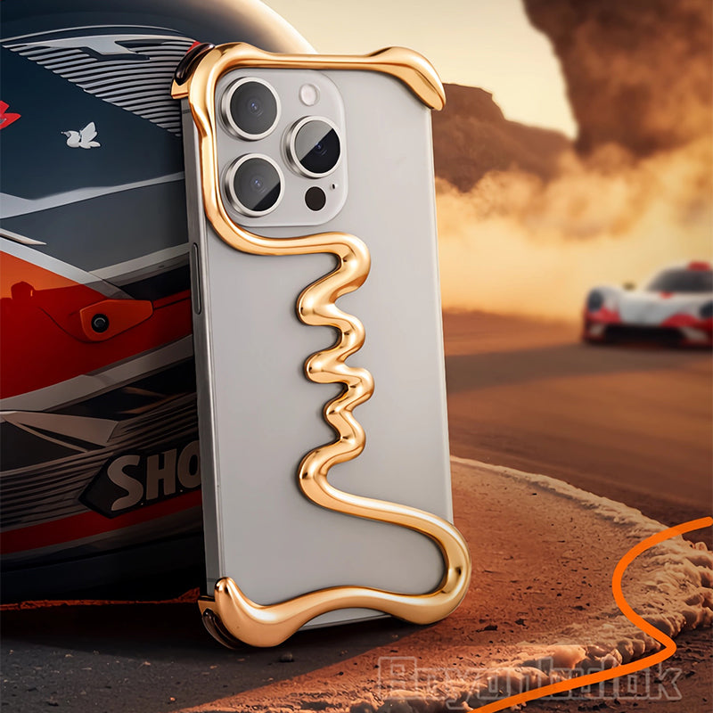 Armor King Bayanbulak Rallying Zinc Alloy Minimalist Metal Case Cover