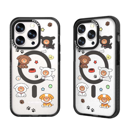 Line Friends MagSafe Military Grade Shockproof Impact Case Cover