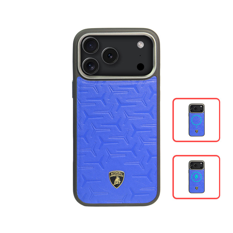 Lamborghini MagSafe Genuine Leather Phone Case - Temerario D1