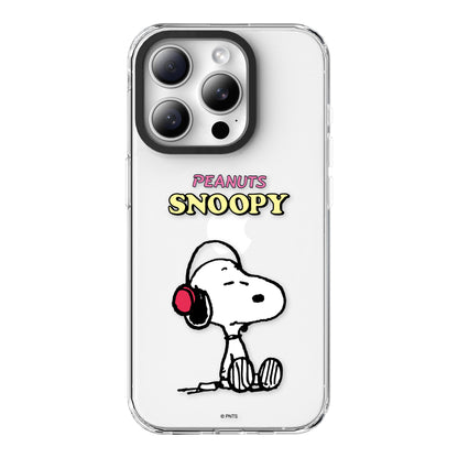 Peanuts Snoopy MagSafe Shockproof Transparent Protective Case Cover