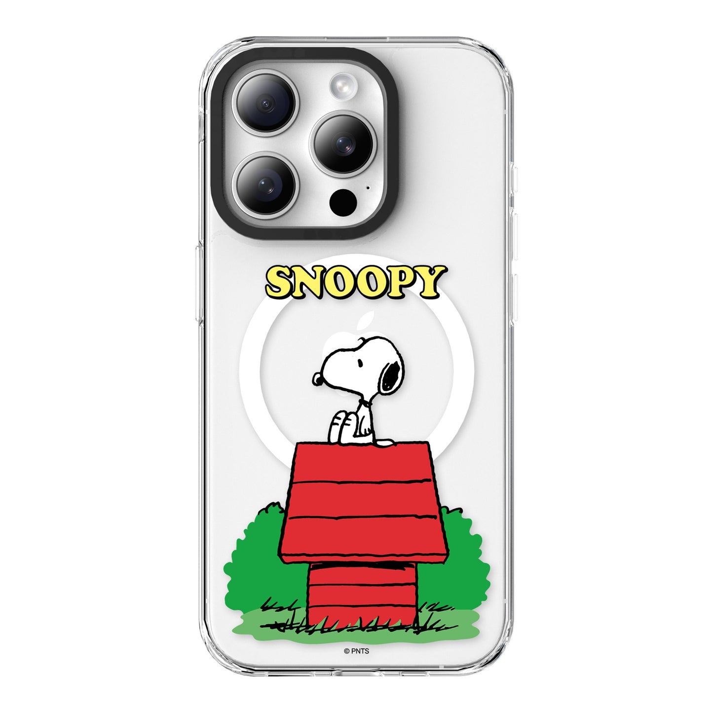 Peanuts Snoopy MagSafe Shockproof Transparent Protective Case Cover