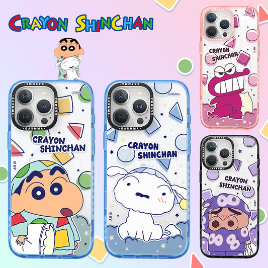 GARMMA Crayon Shin-chan Good Night MagSafe Premium Military Grade Drop Tested Impact Case Cover