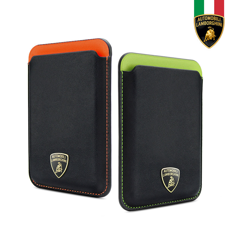 Lamborghini Leather Wallet with MagSafe - Urus D8