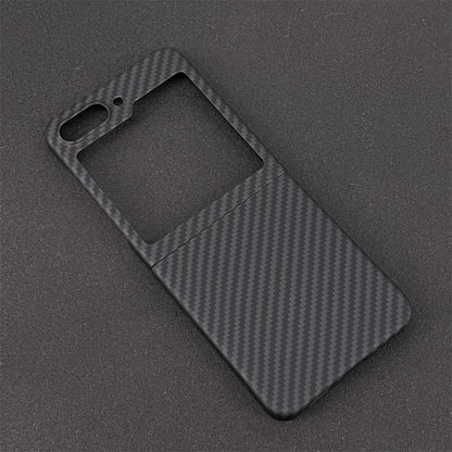 Oatsbasf Luxury Pure Carbon Fiber Case for Samsung Foldable Smartphones