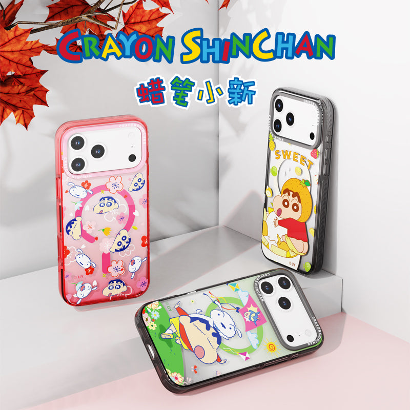 Crayon Shin-chan MagSafe Military Grade Drop Tested Impact Case Cover