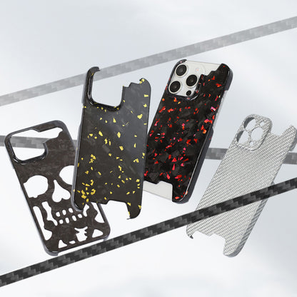 Oatsbasf Luxury Pure Carbon Fiber Case for Apple iPhone