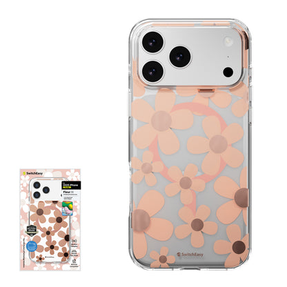 SwitchEasy Fleur M MagSafe 3D Patterned Shockproof Double In-Mold Case Cover