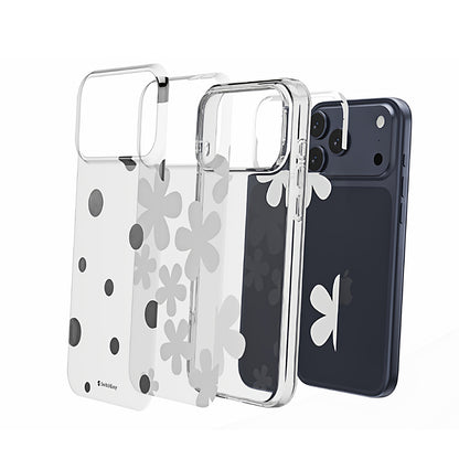 SwitchEasy Fleur M MagSafe 3D Patterned Shockproof Double In-Mold Case Cover