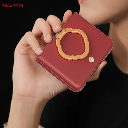 X-Doria Defense UDEMOS Exuberant Finger Ring Holder Leather Case Cover