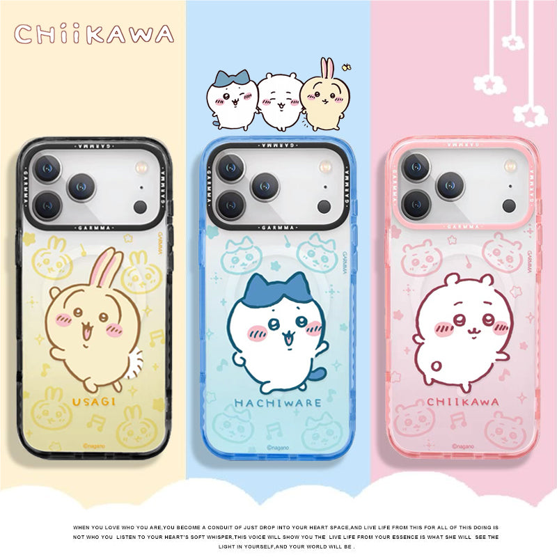 GARMMA Chiikawa Characters MagSafe Premium Military Grade Drop Tested Impact Case Cover