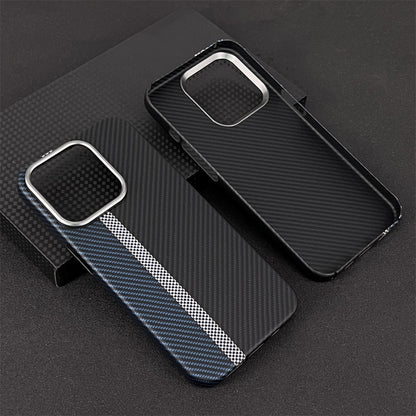 Oatsbasf Luxury Pure Carbon Fiber Case for Apple iPhone 15 series