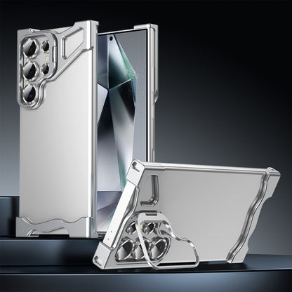 Armor King Wing Skeleton Lens Stand Frameless Anti-fall Metal Case Cover