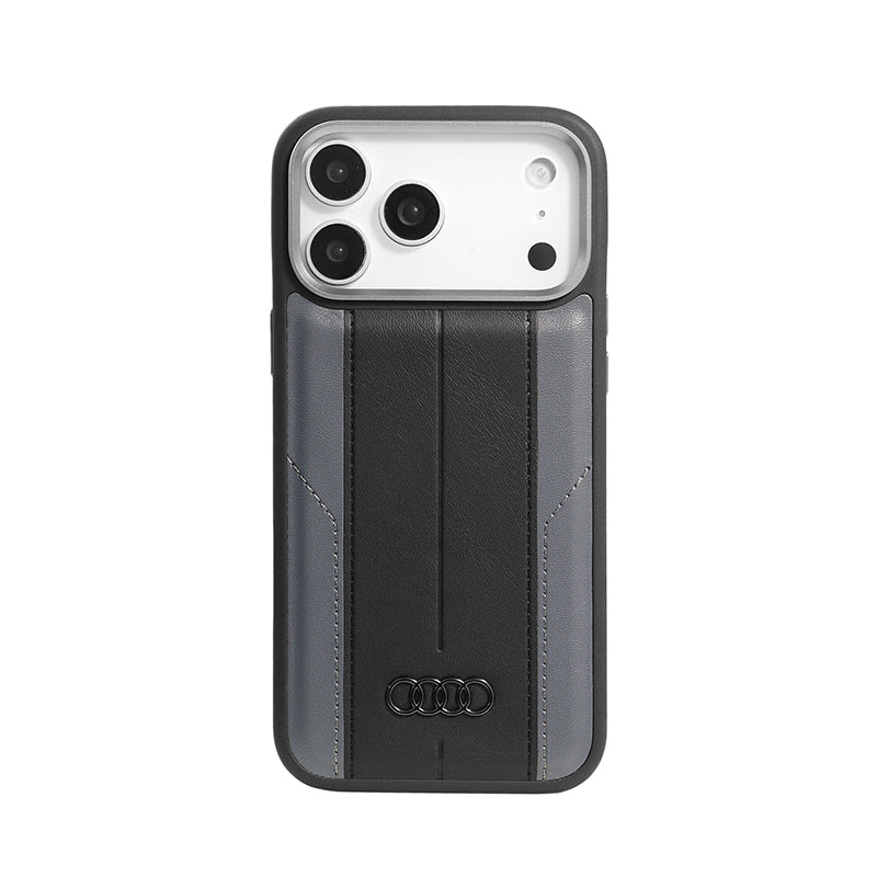AUDI MagSafe Synthetic Genuine Leather Phone Case - Q5 D1