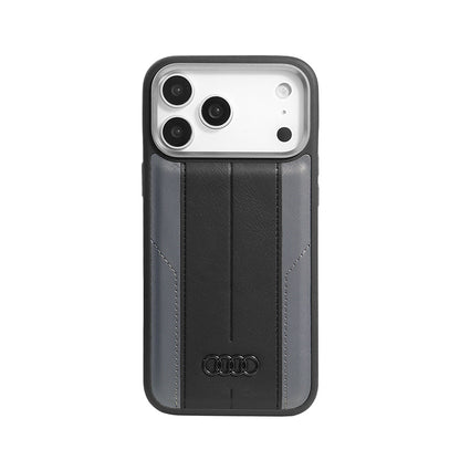 AUDI MagSafe Synthetic Genuine Leather Phone Case - Q5 D1