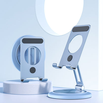Armor King Foldable 360° Rotation Metal Phone Holder Adjustable Desktop Tablet Stand